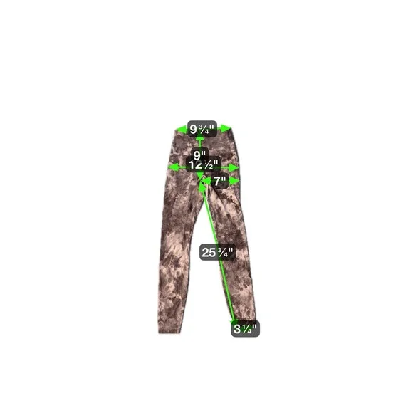 Lululemon Align High-Rise Leggings Size 4 & Align Shine Bra Size 6 Diamond Dye - Picture 11 of 11